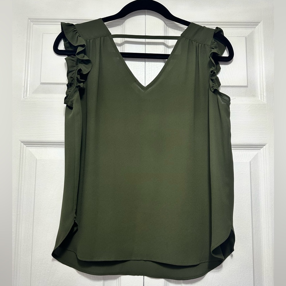 Loft Ruffle Sleeve Top - Picture 5 of 9